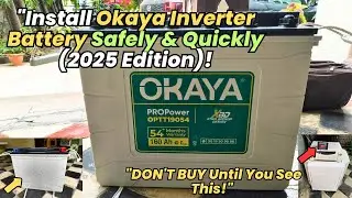 Okaya's New Powerhouse: Unboxing, Setup & Price of 2025 Inverter Battery!