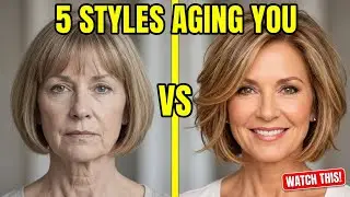 5 Outdated Hairstyles Making You Look Older Replace Them With These for women over60 to look younger