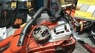 Husqvarna 340/345 oil pump upgrade to 346/350 pump