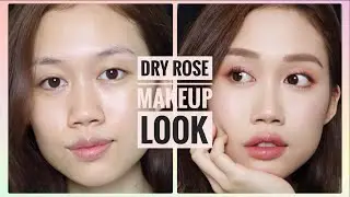 🥀DRY ROSE MAKEUP LOOK | Trang điểm m&agrave;u hoa hồng phai | Reymakeup