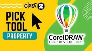 #02 Pick Tool Property CorelDraw 2021 Complete Course for Beginners | Free Training in Urdu / Hindi