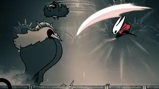 Hollow Knight Silksong Crowfather Boss