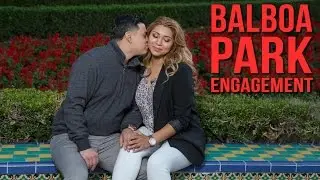 Balboa Park CA Engagement Photography Session
