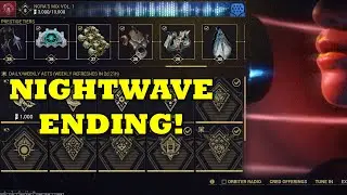 Nightwave Ending! Farm Nitain Umbra Forma Cosmetics Before It's Too Late!