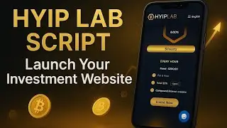 Hyip Lab Premium Investment Website Free Source Code with Complete Setup Guide 