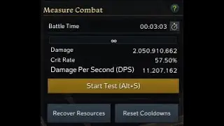 [LostArk/로스트아크]1590 Igniter Sorceress 11.2m DPS Test - 6 Hallucination/북미 점화소서 6환각 DPS 1120