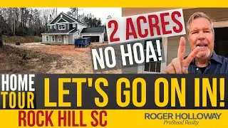 One Acre of Land? (No, 2!) HOA? (No!) Rock Hill SC near Charlotte