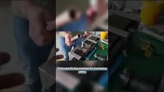 Tube end flaring machine for insulation tube