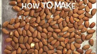 How To Make Almond Butter with Honey, Vanilla and Cinnamon