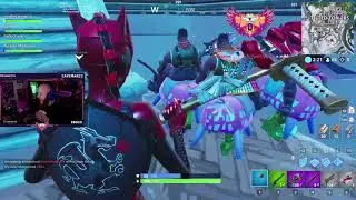 the funniest sequence in all of fortnite EVER! ( Ft TimTheTatman & Cloackzy )