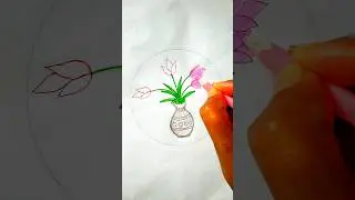 Flower drawing