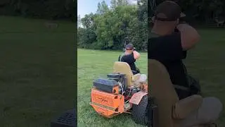 Bowhunting From The Mower! 😂#bowhunting #bowhunter #archery #hunting #hunt #deer #deerhunting #bow