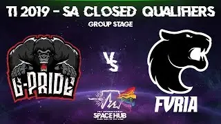Gorillaz-Pride vs FURIA - TI9 SA Regional Qualifiers: Group Stage