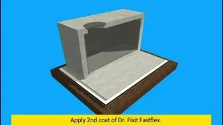 Dr. Fixit Fastflex Application with Samshield XL for Underground Water Tank #waterproofing #drfixit