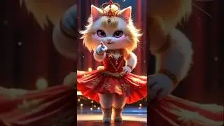 Super Cute Cat Dancing Performance ✨ Too Adorable!