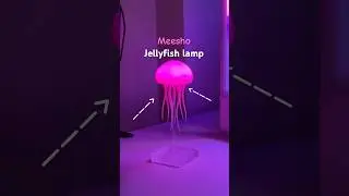 MEESHO's AMAZING Jellyfish Lamp Review! #shorts #lamp #meesho