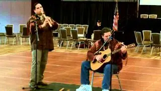 David Kroto and Jason Leyva Native American style Flute and Guitar.MOV