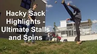 Hacky Sack Highlights - Ultimate Stalls and Spins.