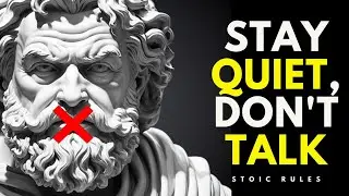4 SITUATIONS WHERE SILENCE IS GOLDEN | Stoic approach to silence.