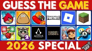 🎮 GUESS THE GAME BY ITS LOGO | Can You Name These Games?