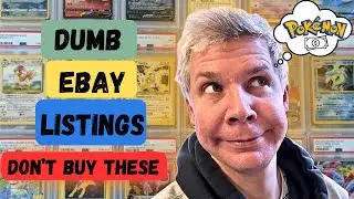 DO NOT BUY POKEMON CARDS + Pok&eacute;mon eBay listings BUYS and SELLS Pokemon investing