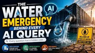 ChatGPT Drinking Water💧 From Earth🌱🌍