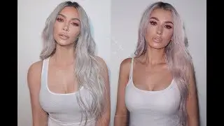 KIM K INSPIRED MAKEUP & HAIR TUTORIAL | lolaliner