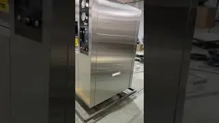 Automatic vertical sliding door pulsating vacuum pressure steam autoclave sterilizer