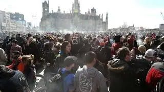 Au Canada, la f&ecirc;te du cannabis avant la l&eacute;galisation