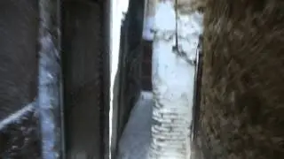 Tiny streets of Fes (Fez) medina, Morocco
