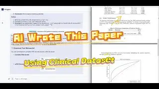 Upload 1 Clinical Dataset &rarr; Kragent AI Builds a Submission-Ready Research Paper