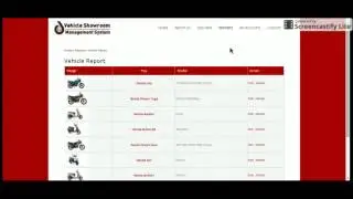 PHP And MySQL Project on Vehicle Showroom Management System