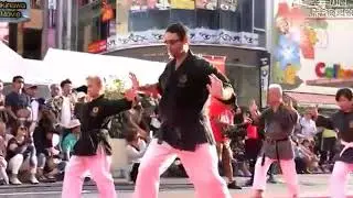 Hakkaku shodan Matayoshi kobud&ocirc;/kingai-ry&ucirc; karate k&ocirc;d&ocirc;kan karate no hi