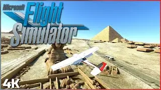 Egypt! | Giza, Alexandria And More | Microsoft Flight Simulator [4K]