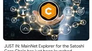 HOW TO CONFIGURE YOUR CORE CHAIN MAINET WALLET AND ADD YOUR WALLET TO YOUR SATOCHI APP.