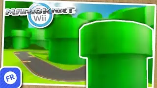 SNES Mario Circuit 1 but it&rsquo;s only warp pipes (Custom Track)