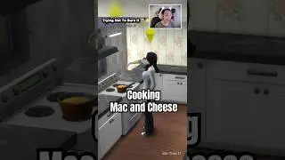 Cooking a quick Mac & Cheese for lunch 🧀 Follow for more ❤️#thesims4 #sims4 #lifesim #simsstory