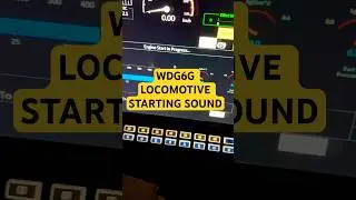 WDG6G STARTING SOUND, RAILWAY LOCO PILOT DUTY #railway #wdg6g #indianrailways
