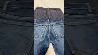 APC RAW DENIM FADES #rawdenim #apcjeans #japanesedenim #denimfades #apc #jeans #denim #fyp #explore