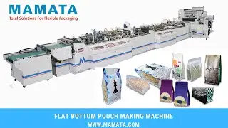 Flat Bottom Pouch | Plastic Bag Making Machine Manufacturer & Exporter | 3 Side Gusset Pouch Machine