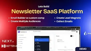 Newsletter SaaS Platform Demo - Complete Feature Walkthrough (Lead Magnets, Emails, Analytics)