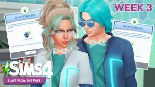 WEEK 3 COMPLETED 💚 Blast from the Past Event | The Sims 4
