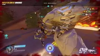 Overwatch | Friend of mine got a rather.. awkward play | Junkrat POTG