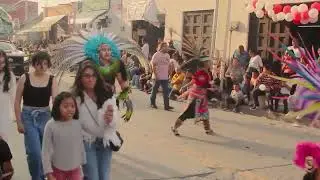 ENTRADA DE ÁNIMAS Y XUCHILES 2024 (recorrido de danzas en San Miguel de Allende, Guanajuato, México)
