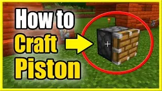 How to Make a Piston in Minecraft Survival (Easy Recipe Tutorial)