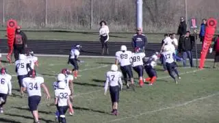 Broncos vs Mustangs- Middle School Football (November 2015)
