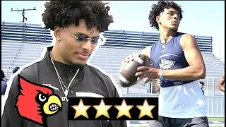 4-STAR Pierce Clarkson 🔥🔥 Louisville Commit | St John Bosco (CA)  One of the TOP QBs in the Country