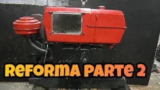 Reforma Motor Estacionário Tobata TR9 Parte 2