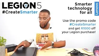 #CreateSmarter with Evetech & Lenovo  - Legion 5 unboxing!