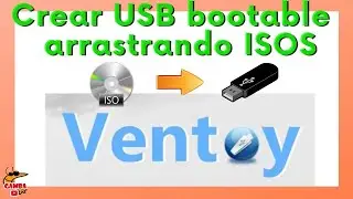 📀 Crear USB BOOTABLE con VENTOY arrastrando archivos ISO